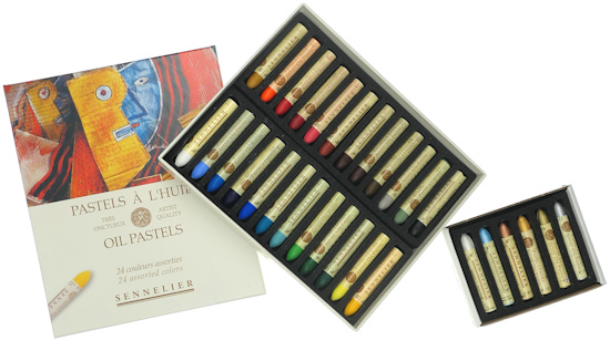 24-color Assorted Oil Pastel Set