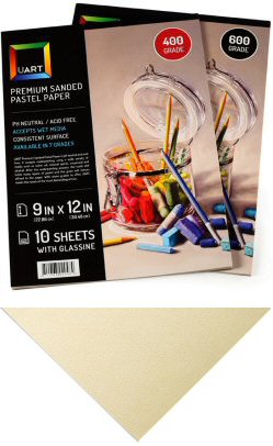UART Premium Sanded Paper for pastel, colored pencil & charcoal